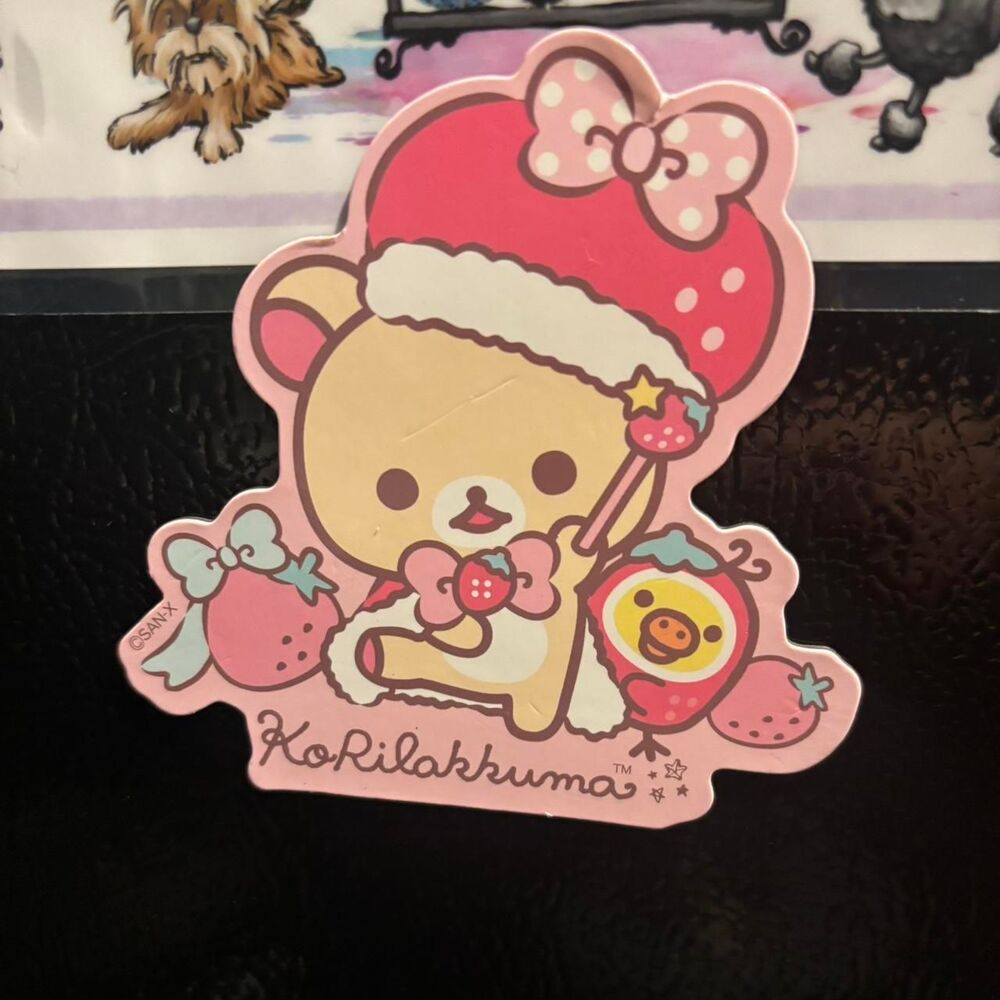 korillakkuma & sanrio friends magnet